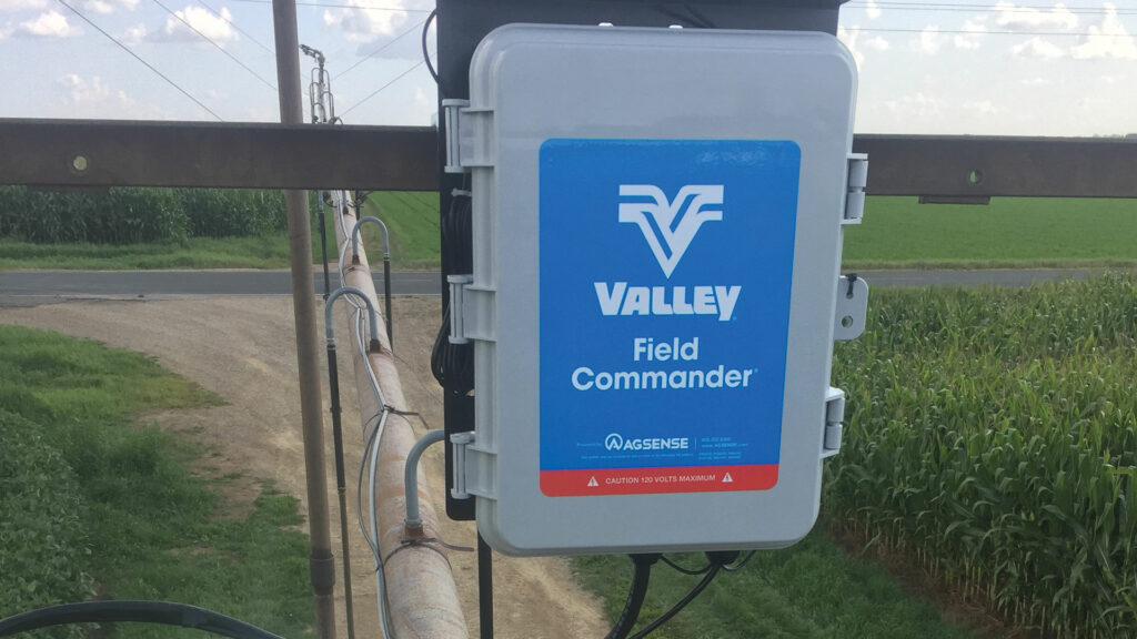 Valley Field Commander GPS Technology at Apple irrigation
