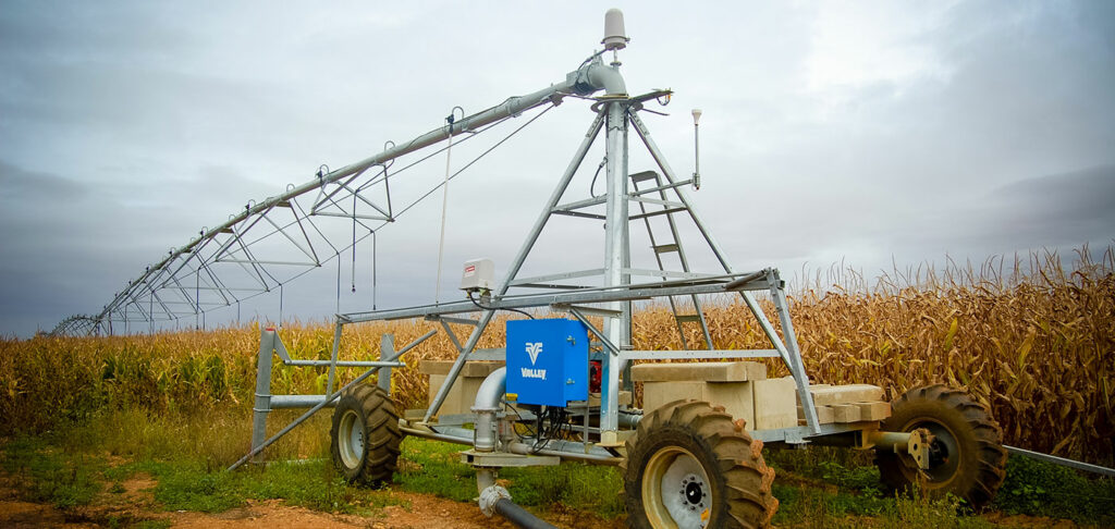 Variable rate irrigation equipped ICONX smart panel